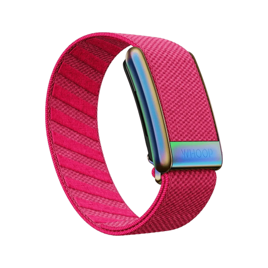 Fruit Punch SuperKnit Band for Whoop, vibrant and durable knit band with a perfect design, available in xStore in Qatar.