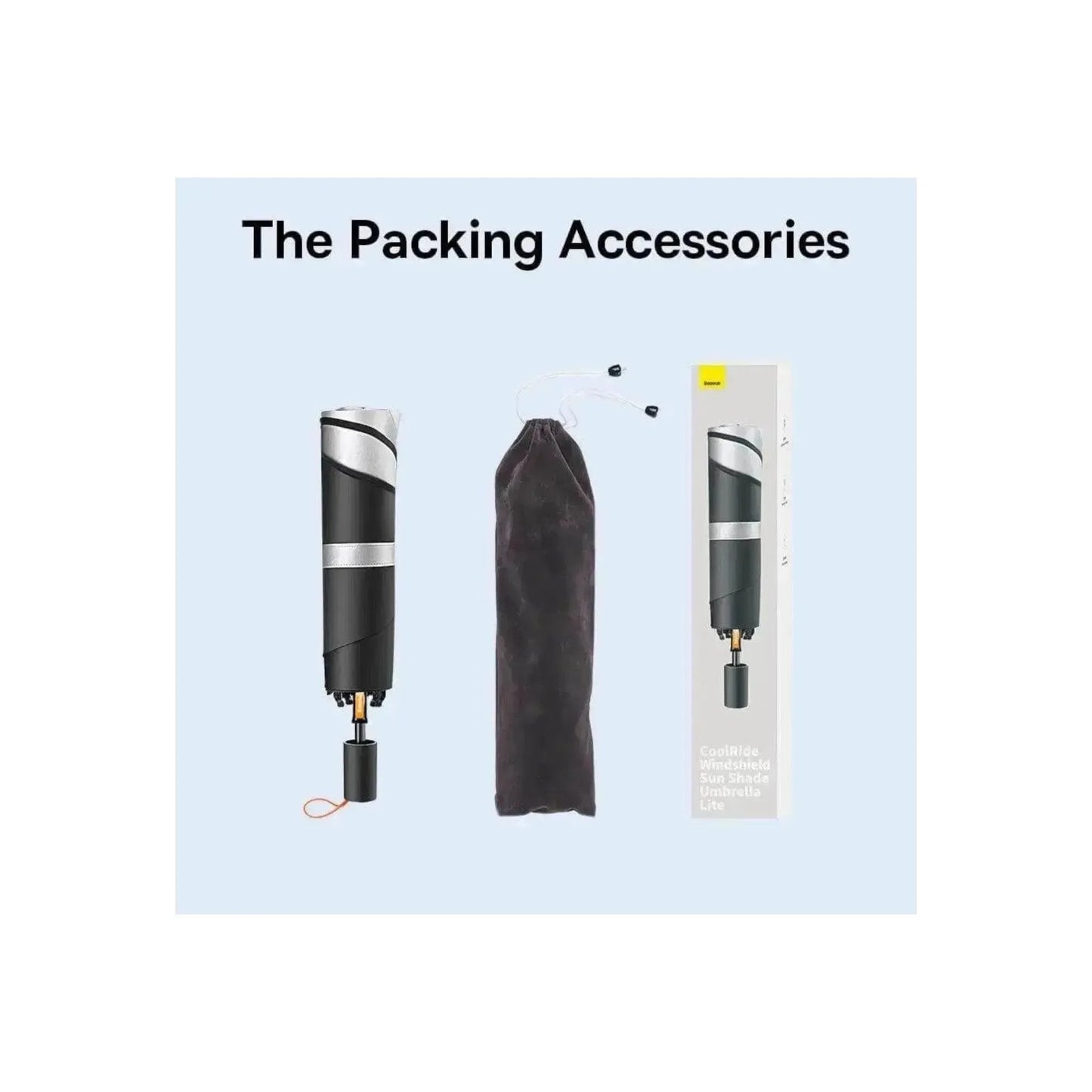 Get Baseus car windshield sunshade keeps your car cool and blocks harmful UV rays, available now from xStore.qa in Qatar. 