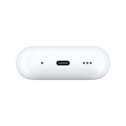 Apple AirPods Pro (2nd Gen) with MagSafe Charging Case and USB-C port, available now from xStore.qa in Qatar.