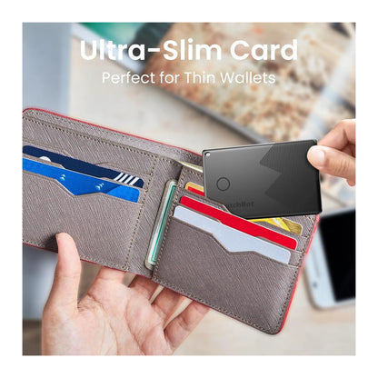 SwitchBot Wallet Tracker Card - Works with Apple Find My. IP67 water-resistant for everyday use. xStore in Qatar.