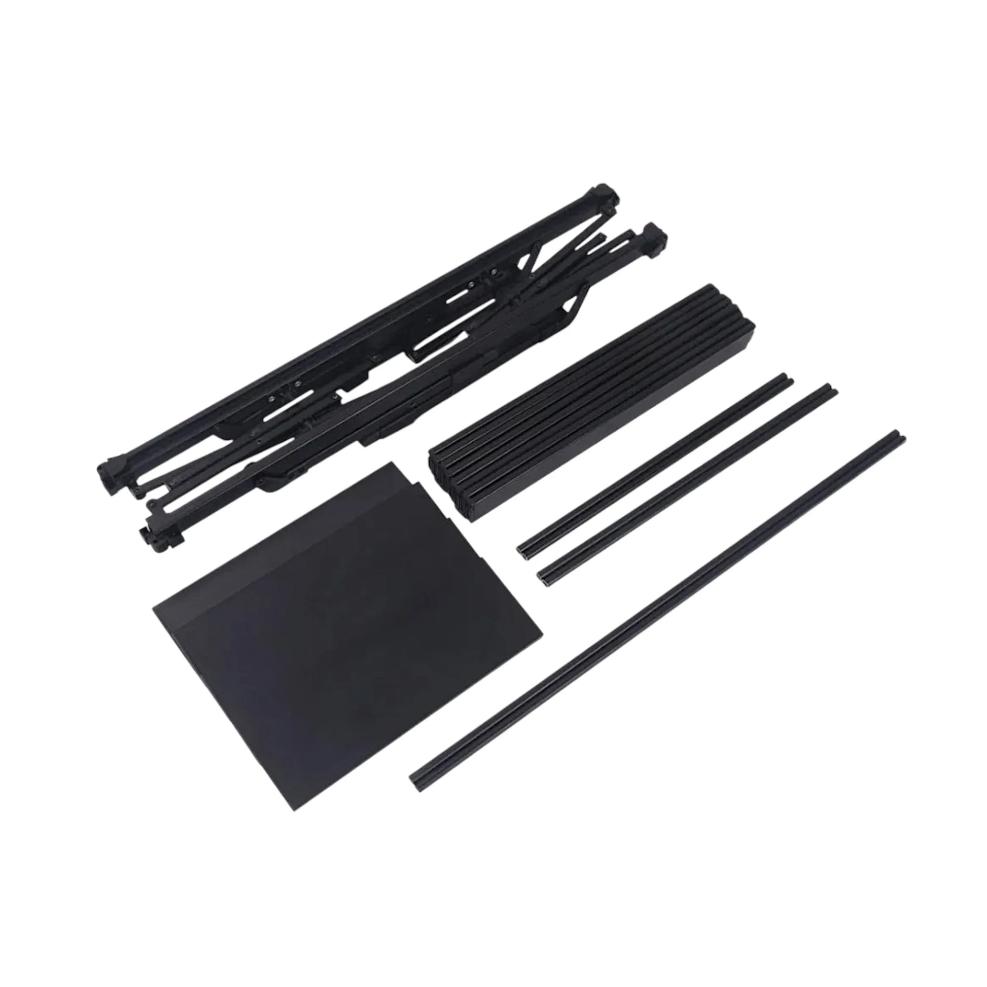 ‫احصل على طاولة تخييم قابلة للطي من اكس ستور في قطر. ألومنيوم متين، وزن ٤ كجم، ارتفاع قابل للتعديل، مثالية للطبخ، النزهات. 