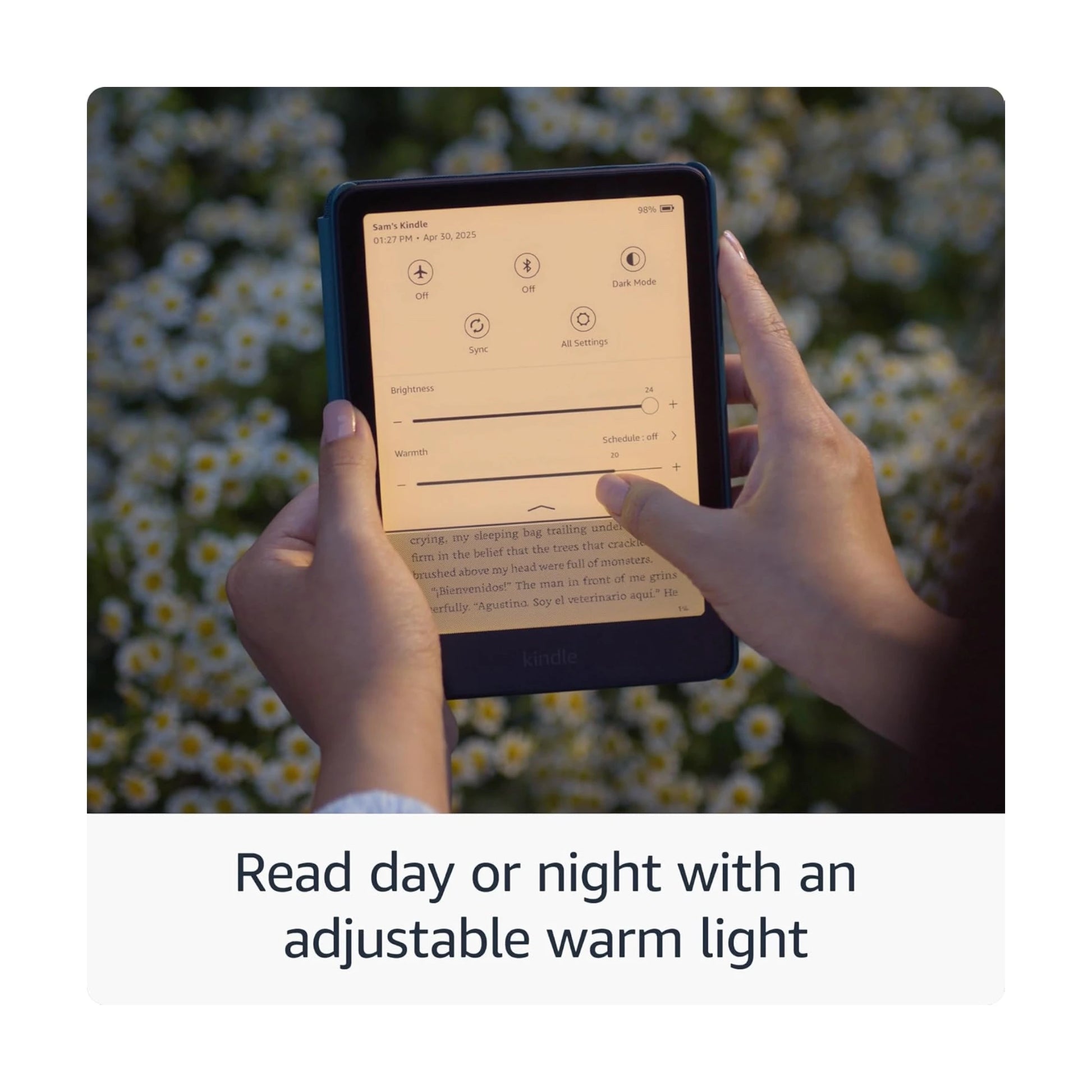 كيندل مقاوم للماء للقراءة في أي مكان