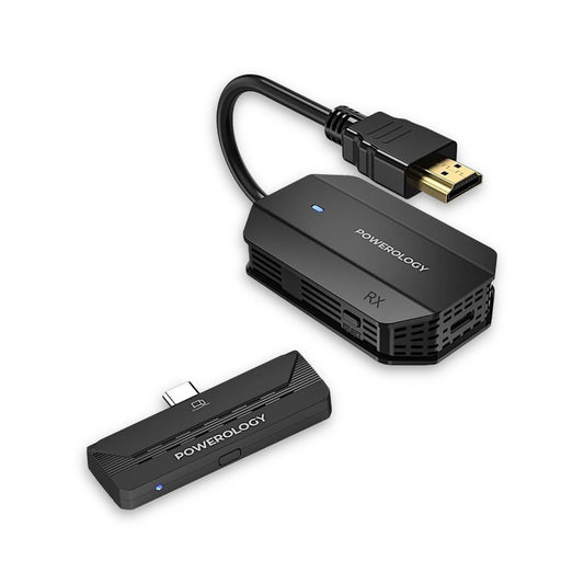 powerology wireless hdmi type c adapter 50m xStore in qatar