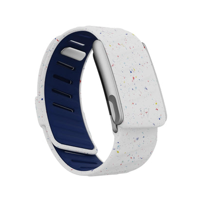 Get SportFlex silicone band for WHOOP MG from xStore in Qatar, Durable, waterproof silicone with ECG indents.