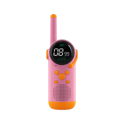 Porodo Kids Dual LCD Walkie Talkies, Perfect for outdoor play, trips, & safe communication between kids. xStore in Qatar.