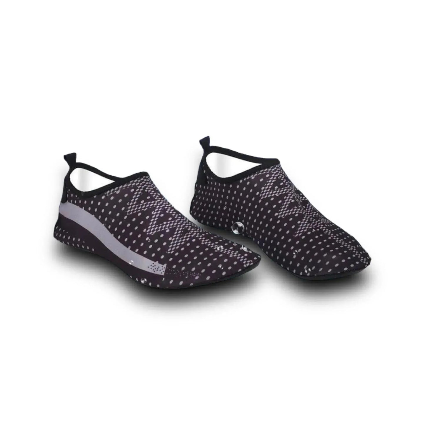 Beach Shoes - Black & Pink, comfortable, slip-resistant, and durable for beach wear, available at xStore in Qatar.