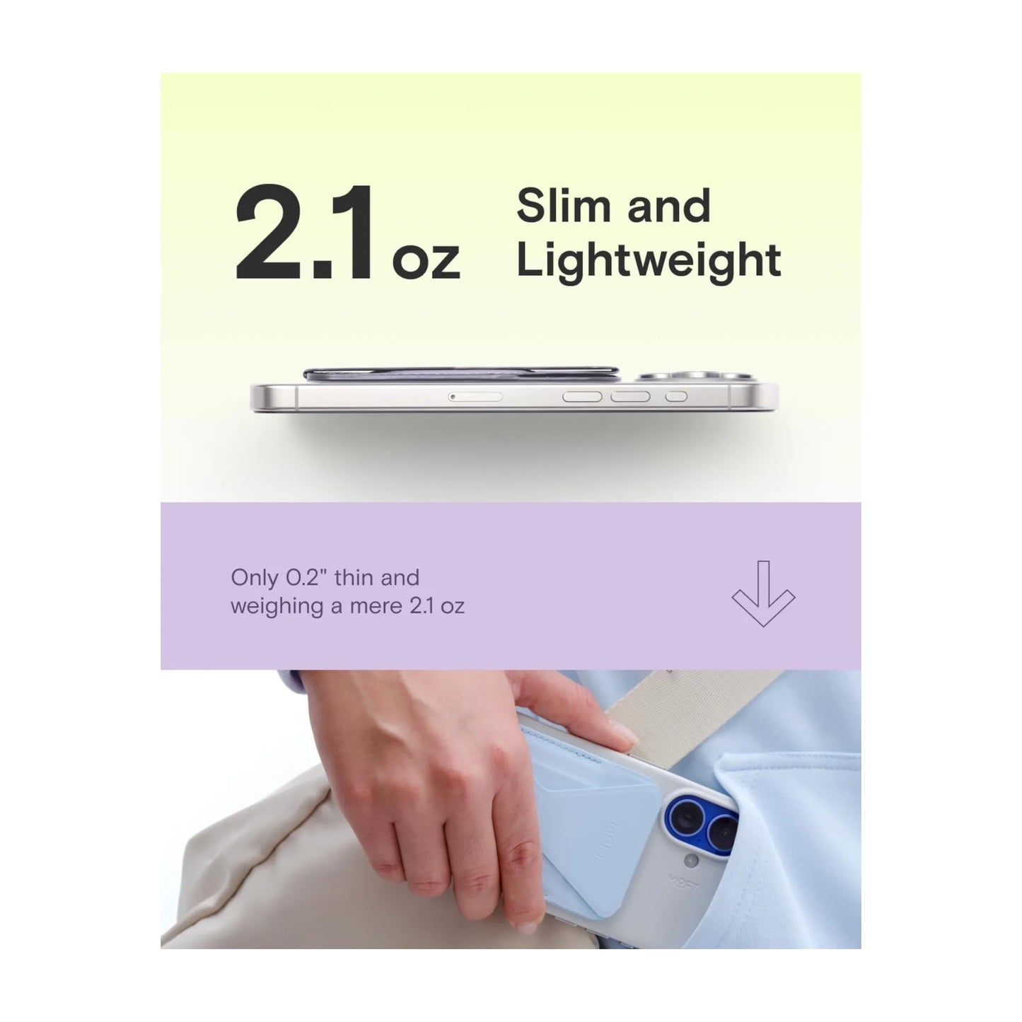 ‫احصل علي مسكة وستاند ومحفظة من شركة موفت من اكس ستور في قطر وبأفضل سعر. مصنوعة من جلد عالي الجودة تدعم ماج سيف. اطلب اونلاين