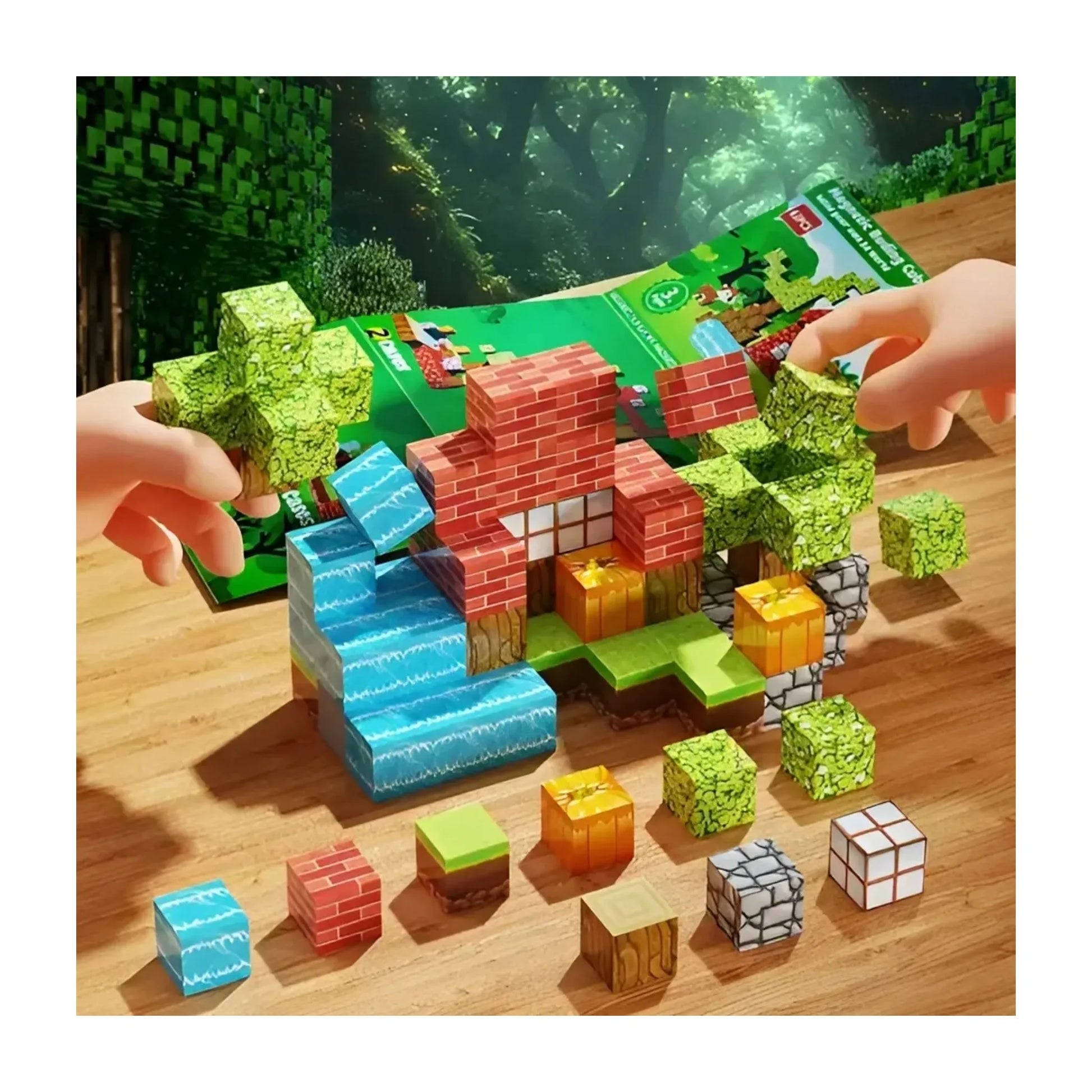 Minecraft Magnetic Building Blocks Set - 120 Pieces, Available Now From xStore.qa in Qatar. 