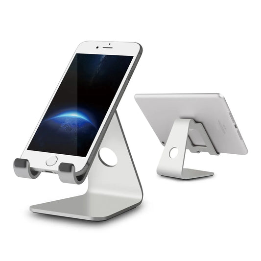 Phone & Tablet Desktop Stand, versatile and adjustable, for hands-free use and stable positioning, from xStore in Qatar.