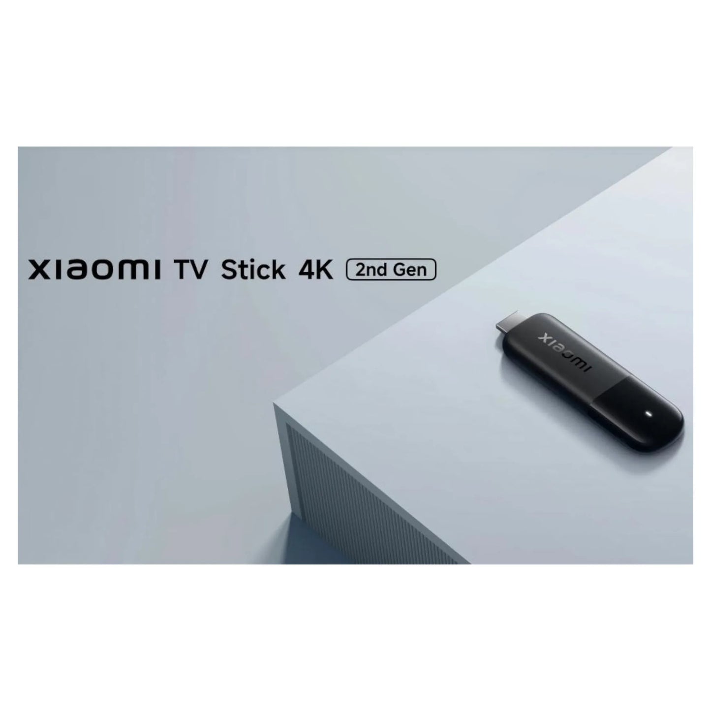 ‫شاومي TV Stick 4K الجيل الثاني‬ من اكس ستور في قطر. مع Google TV ودعم Dolby Vision وWiFi 6. تصميم صغير وخفيف مناسب للسفر.