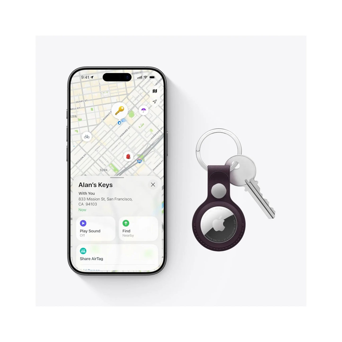 Apple AirTag (2nd Gen) - 4 pack, Works with iPhone and Apple Watch for step-by-step directions. TaMiMi Projects Qatar.