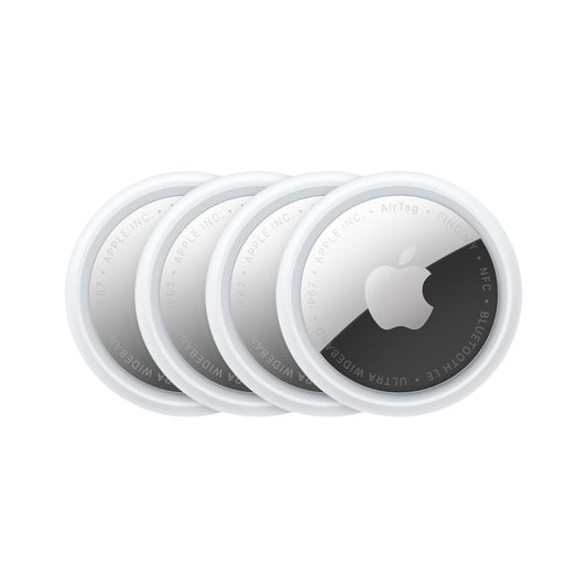 Apple AirTag (2nd Gen) - 4 pack, helps you track your items easily with the Find My app. TaMiMi Projects Qatar.