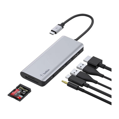 ‫وصلة بيلكن USB-C ٧ منافذ