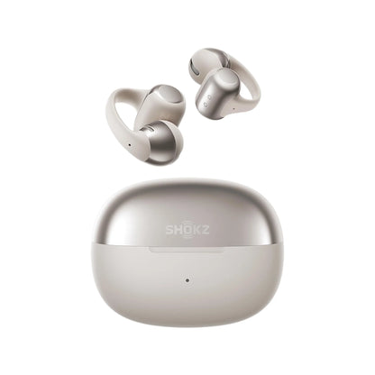 SHOKZ OpenDots ONE in Grey at xStore.qa in Qatar, Up to 10 hours playback per charge / 40 hours with charging case
