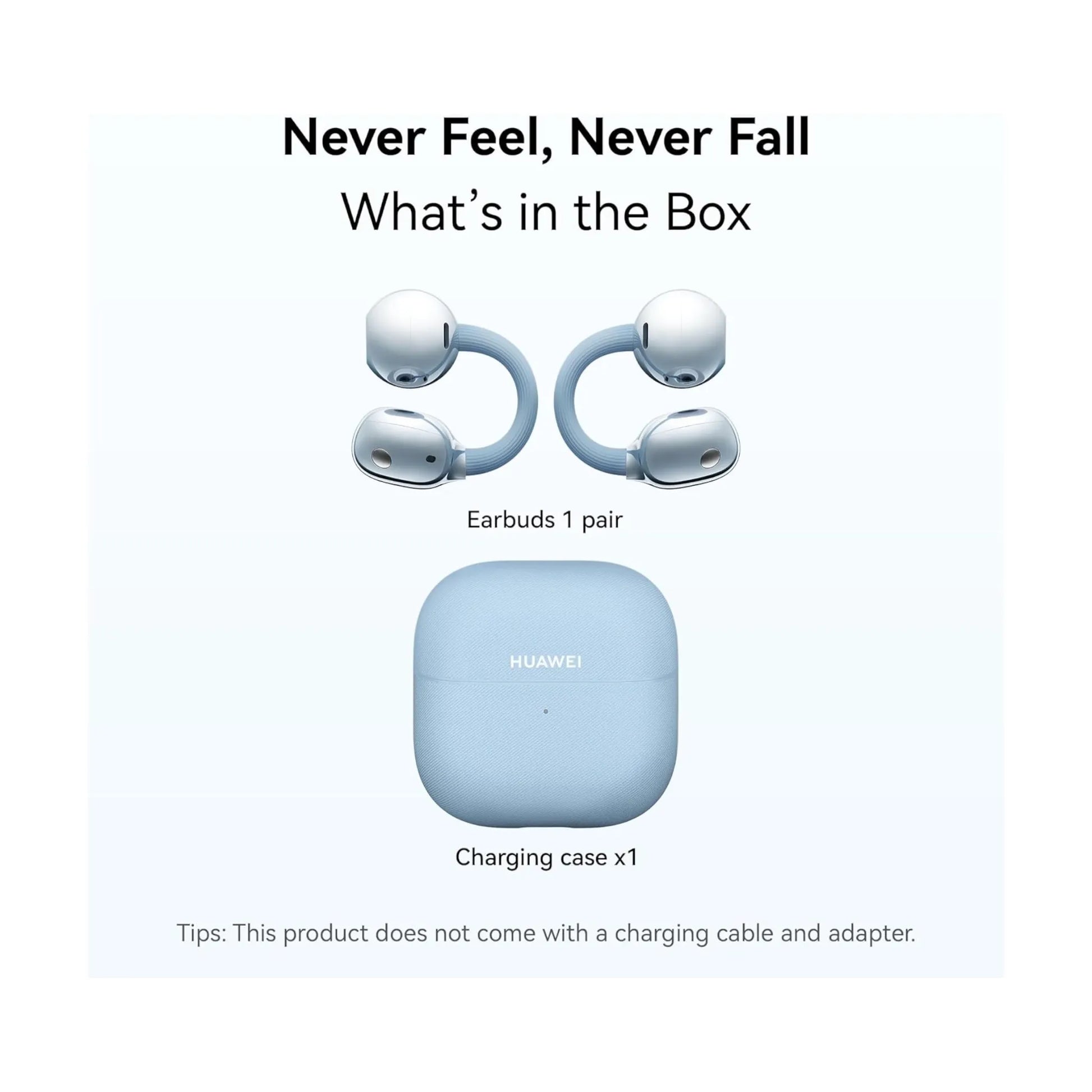 ‫احصل على سماعة هواوي FreeClip 2 من اكس ستور في قطر. تصميم Open-Ear مريح، بطارية حتى ٣٨ ساعة، مكالمات واضحة، مقاومة IP57. 