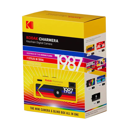 Kodak Charmera Mini Keychain Camera, Mini Kodak digital camera with compact keychain design.