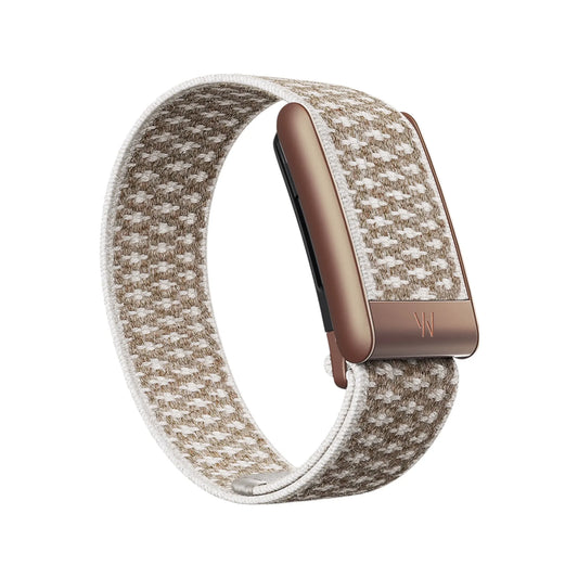 Get Whoop 5 CloudKnit Band from xStore in Qatar, Stainless Steel Components, Strength Trainer Compatible.