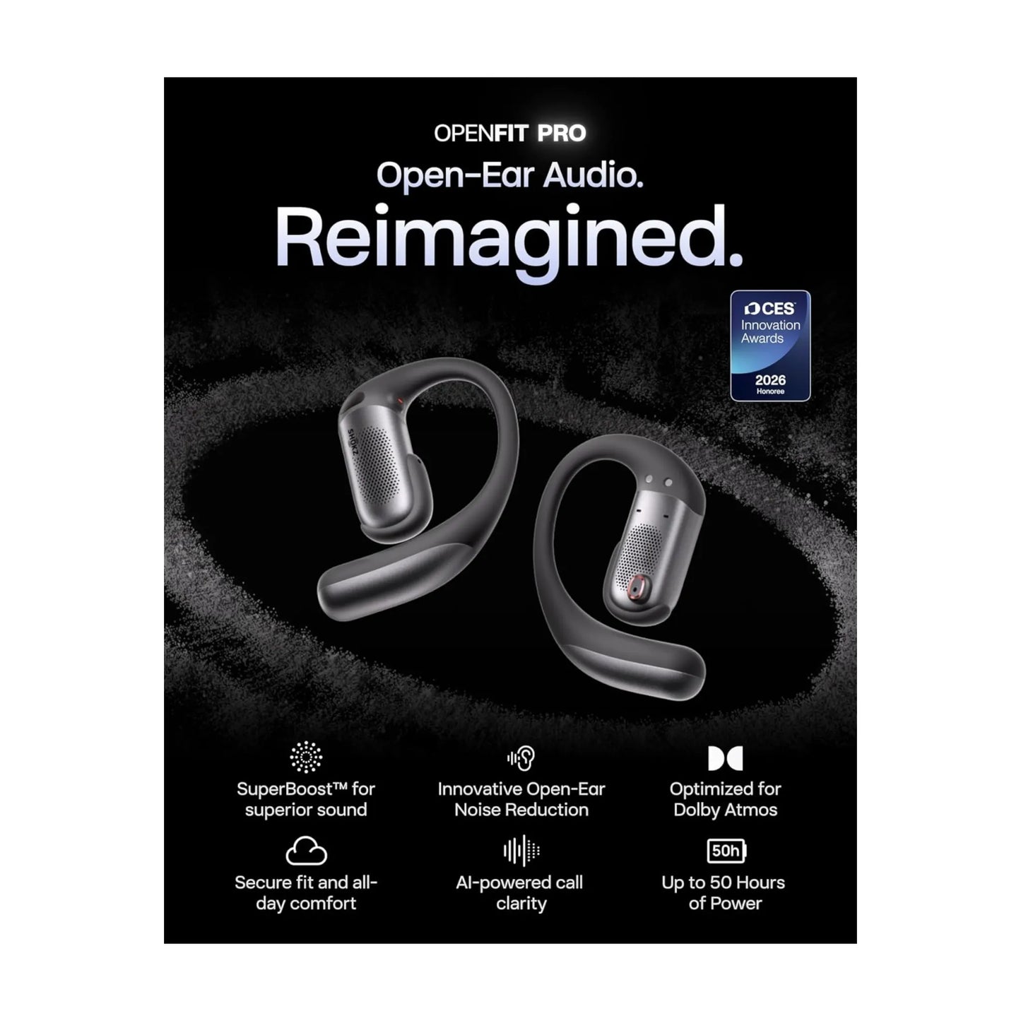Shokz OpenFit Pro - Black