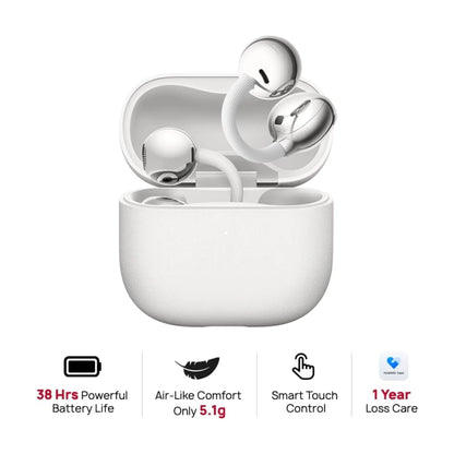 ‫احصل على سماعة هواوي FreeClip 2 من اكس ستور في قطر. تصميم Open-Ear مريح، بطارية حتى ٣٨ ساعة، مكالمات واضحة، مقاومة IP57. 