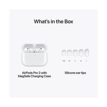 ‫احصل على سماعة ابل ايربود ٣ من اكس ستور فى قطر.صوت أنقى، عزل ضوضاء أقوى 2x، بطارية أطول، ومعدل ضربات القلب. اطلب اونلاين