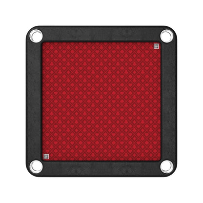 ‫طاولة الورق المربعة بتصميم أنيق، خشب عالي الجودة وأرجل معدنية متينة، حواف جلدية منحنية، قابلة للطي، لدي اكس ستور في قطر‬