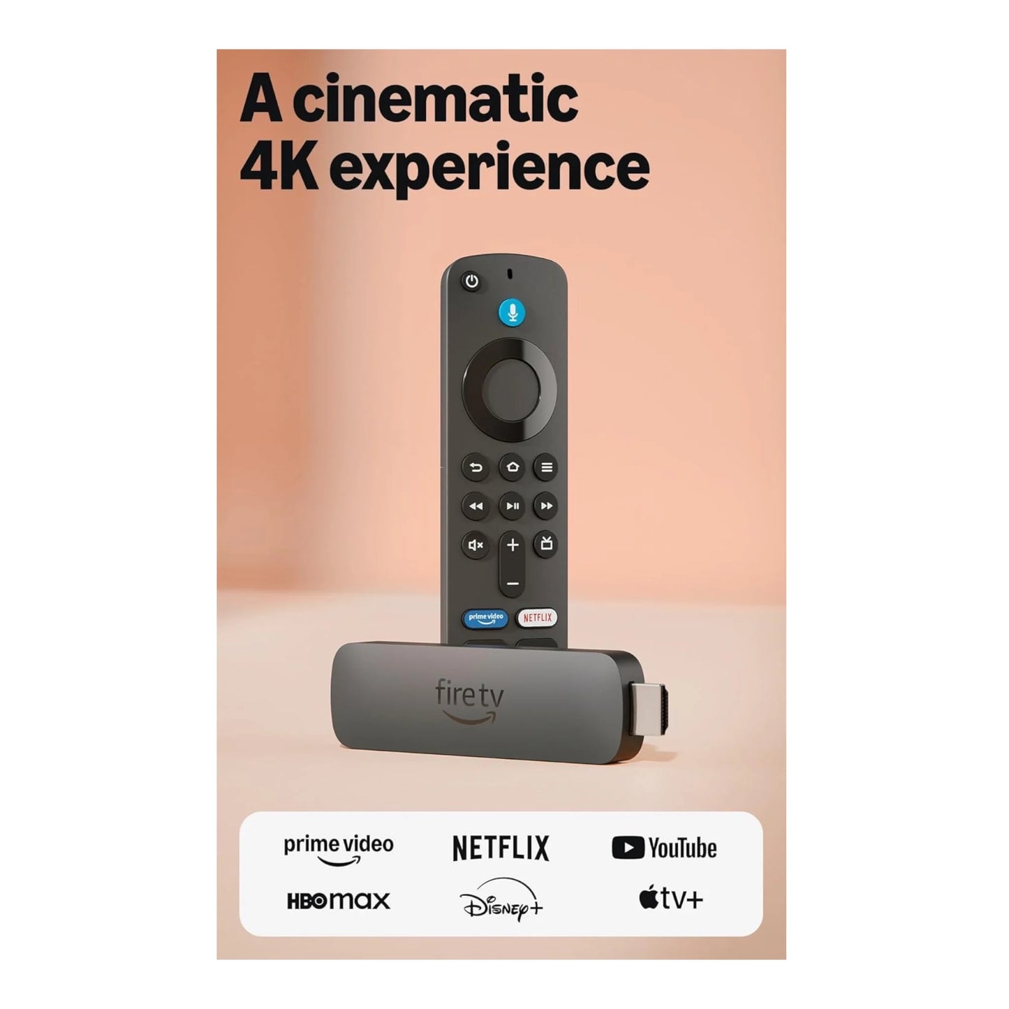Amazon Fire TV Stick 4K Plus Alexa Wi-Fi 6 from xStore in Qatar. Access to 1.8M+ movies and shows.