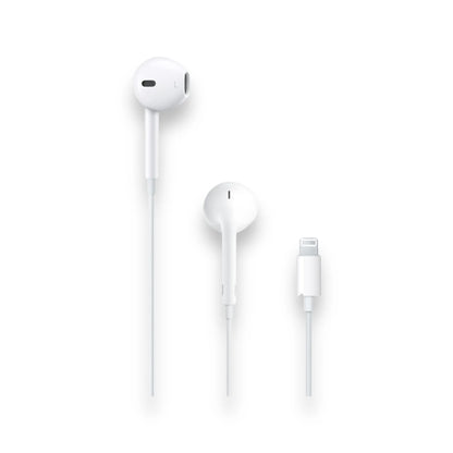 Apple EarPods with Lightning Connector, wired earphones with high-quality audio، built-in remote, from xStore.qa in Qatar. 