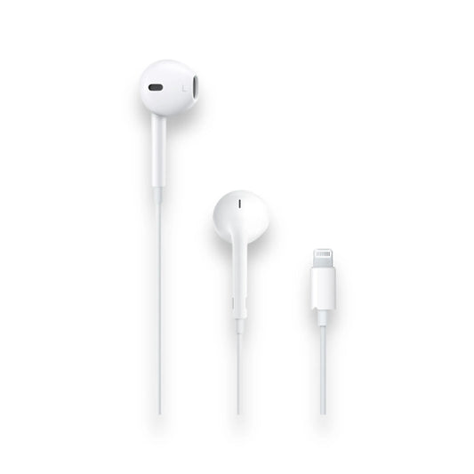 Apple EarPods with Lightning Connector, wired earphones with high-quality audio، built-in remote, from xStore.qa in Qatar. 