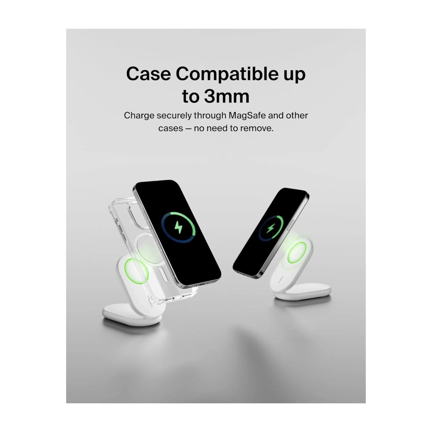 قاعدة شحن بيلكن لاسلكية قابلة للطي