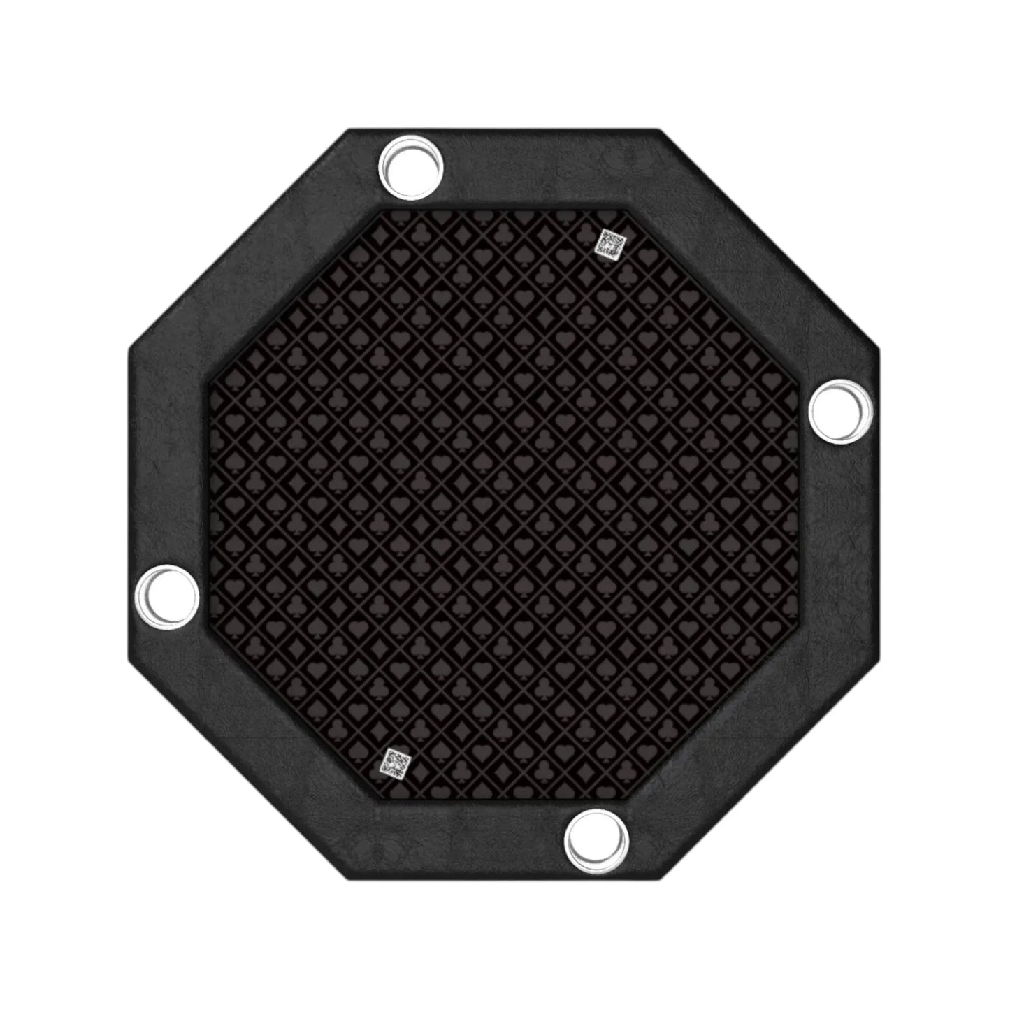 ‫طاولة الورق الثمانية بتصميم أنيق، خشب عالي الجودة وأرجل معدنية متينة، حواف جلدية منحنية، قابلة للطي، لدي اكس ستور في قطر‬