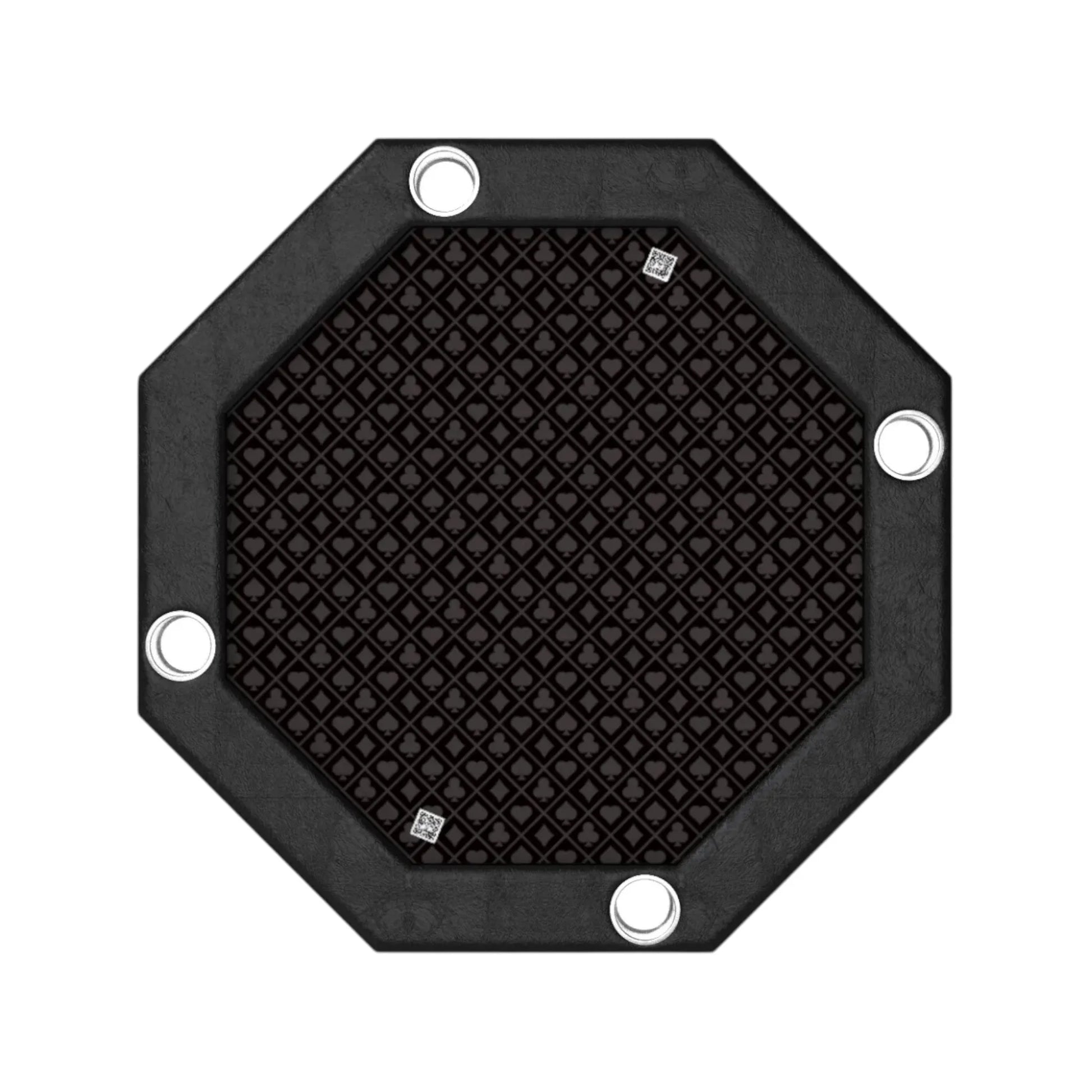 ‫طاولة الورق الثمانية بتصميم أنيق، خشب عالي الجودة وأرجل معدنية متينة، حواف جلدية منحنية، قابلة للطي، لدي اكس ستور في قطر‬