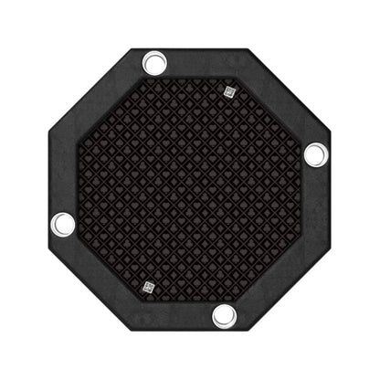 ‫طاولة الورق الثمانية بتصميم أنيق، خشب عالي الجودة وأرجل معدنية متينة، حواف جلدية منحنية، قابلة للطي، لدي اكس ستور في قطر‬