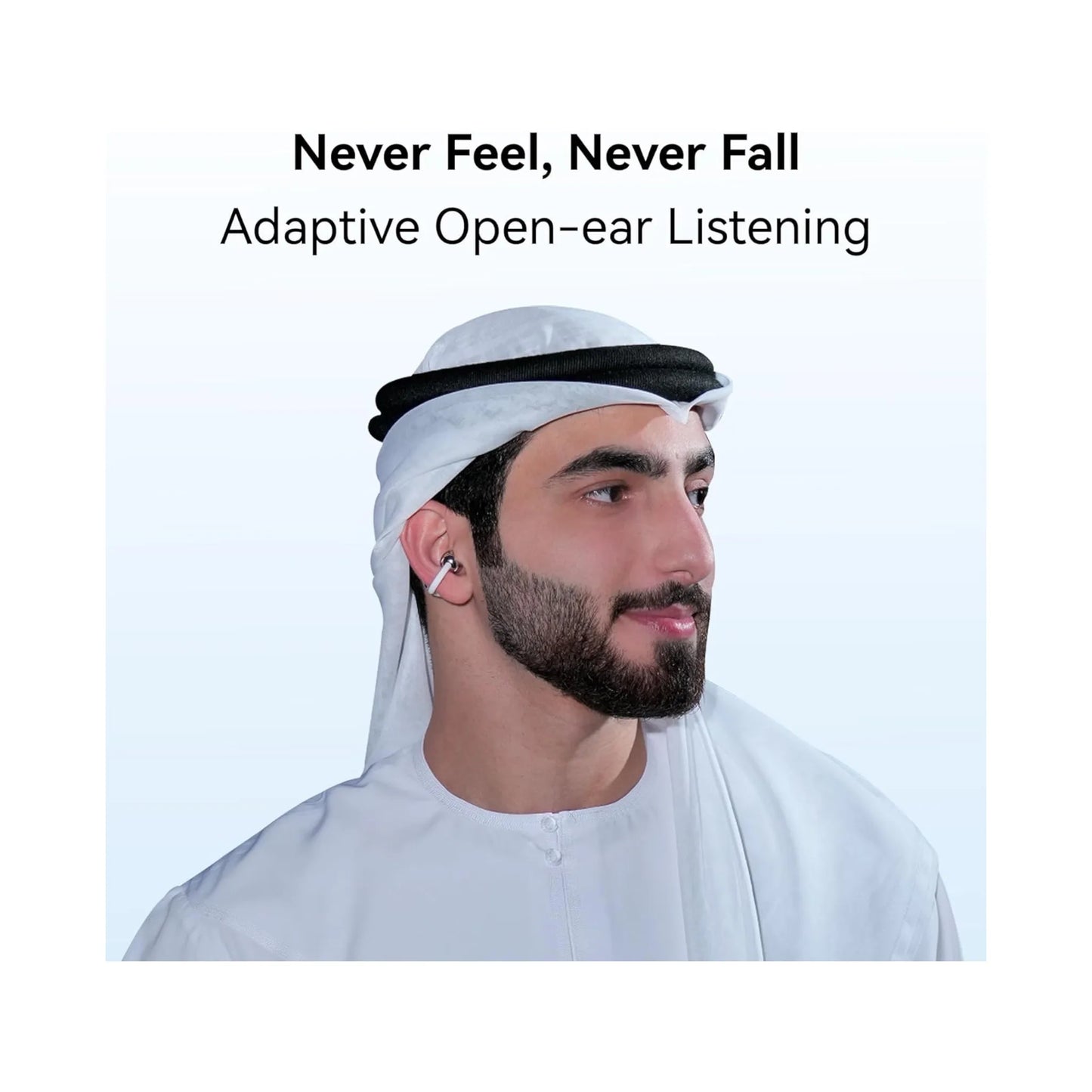 Get HUAWEI FreeClip 2 From xStore in Qatar, with a comfortable open-ear design, Advanced AI call noise cancellation.