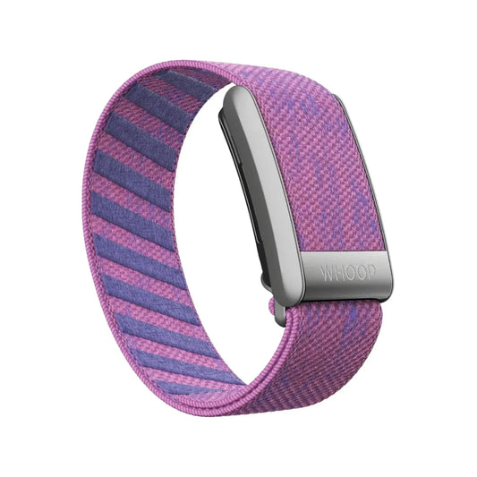 Petunia SuperKnit Band for Whoop, vibrant and durable knit band with a floral design, from xStore in Qatar.