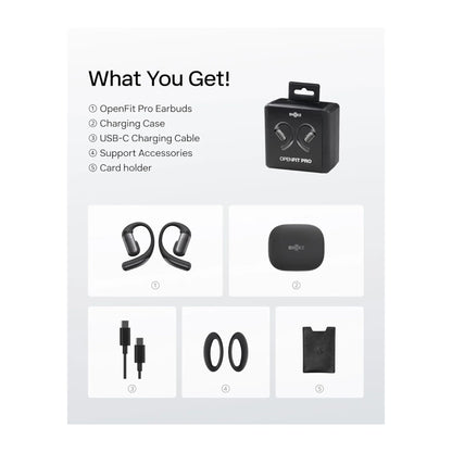 Shokz OpenFit Pro - Black