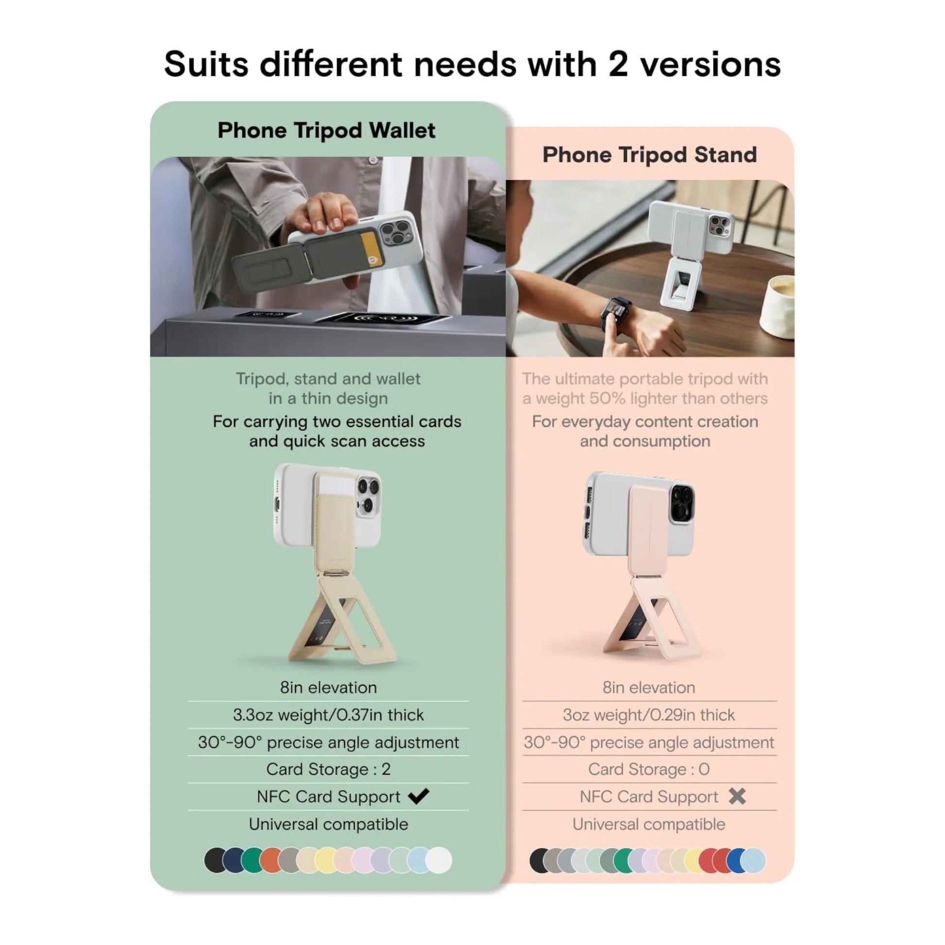 ‫احصل علي ‫ستاند ثلاثي القوائم من شركة موفت لدي اكس ستور في قطر. يدعم ماج سيف، مصنوع من جلد نباتي عالي الجودة. 