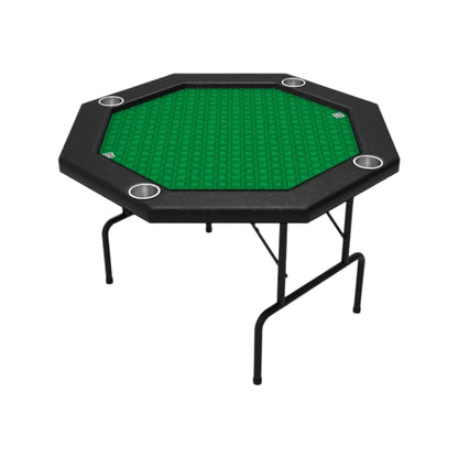 ‫طاولة الورق الثمانية بتصميم أنيق، خشب عالي الجودة وأرجل معدنية متينة، حواف جلدية منحنية، قابلة للطي، لدي اكس ستور في قطر‬