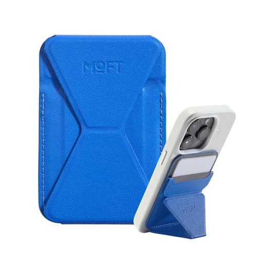 Get MOFT Magnetic Wallet Stand - MagSafe in Sapphire, comfort on any surface. Available Now From xStore.qa in Qatar.  