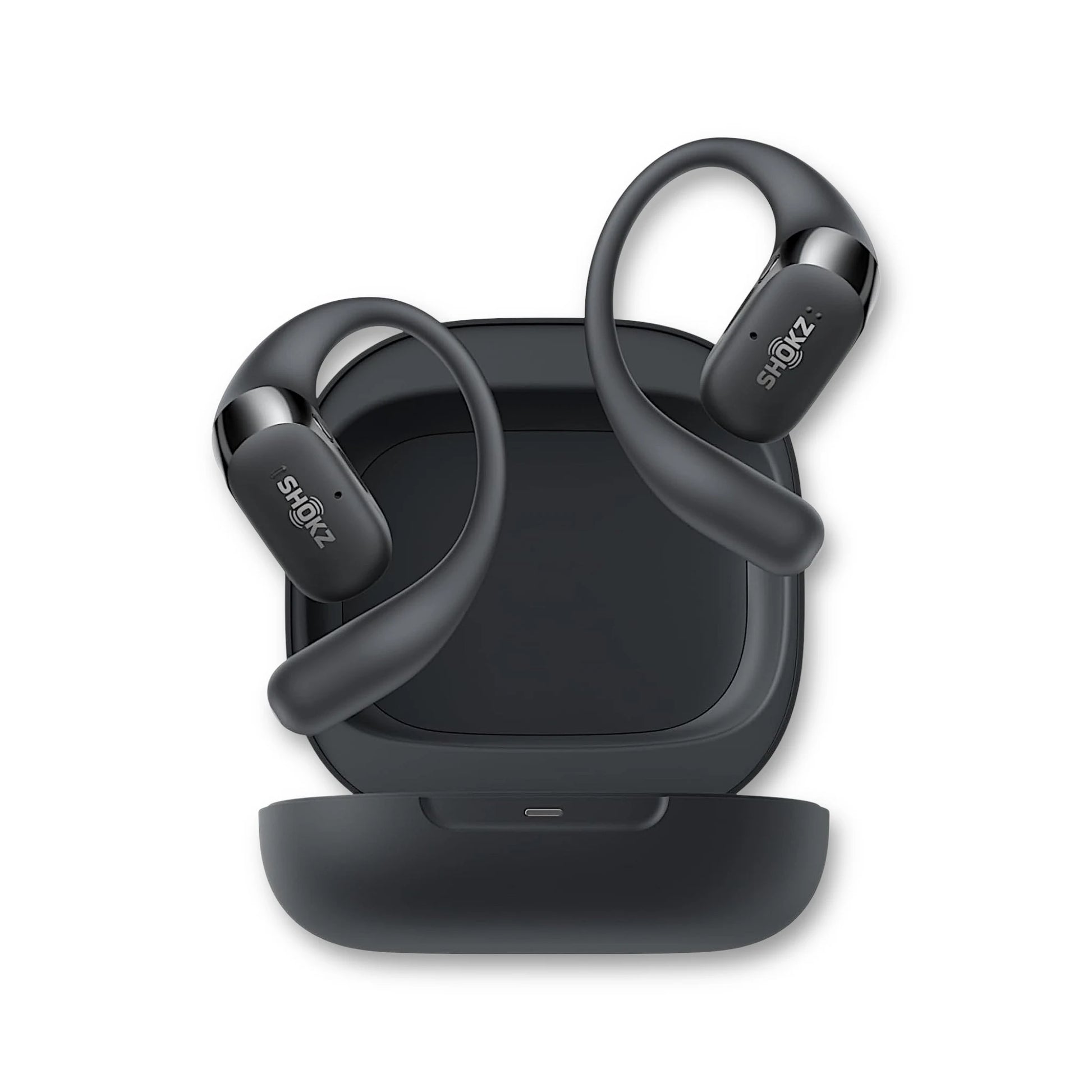 Get SHOKZ OpenFit 2+ in Black Available Now From xStore.qa in Qatar, Up to 11 hours of playtime, 48 hours.
