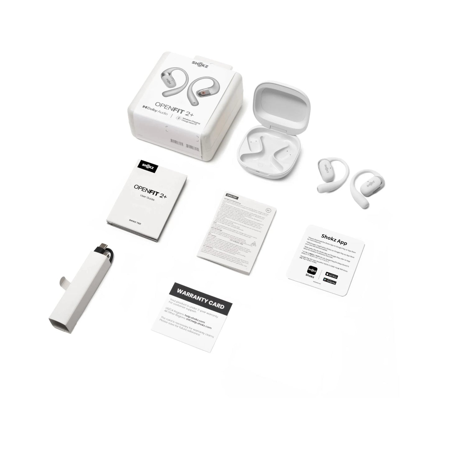 SHOKZ OpenFit 2+ - Grey