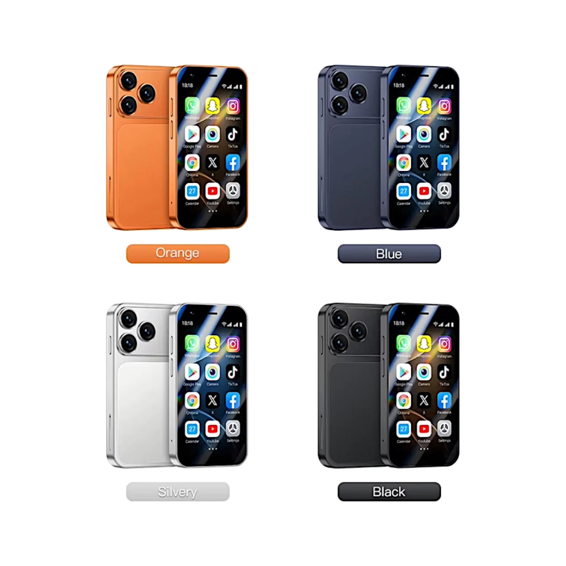 mini android phone pocket size device