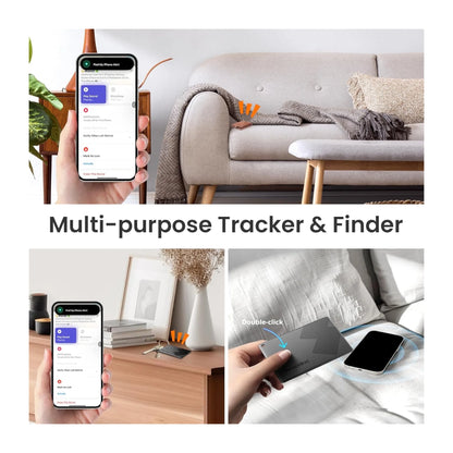 SwitchBot Wallet Tracker Card - Works with Apple Find My. Loud alarm helps you locate your wallet quickly. xStore in Qatar.