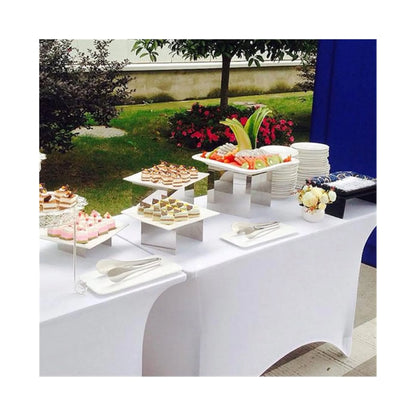 ‫احصل على مفرش طاولة مستطيل للطاولات القابلة للطي من اكس ستور في قطر. تصميم أنيق، عملي وسهل التنظيف.