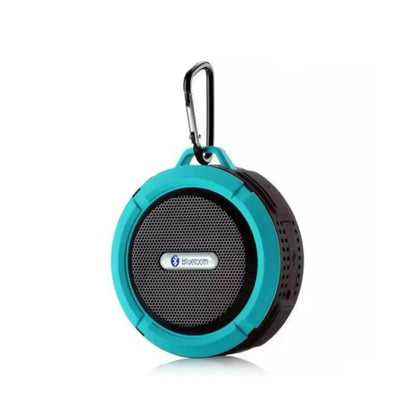 Compact Bluetooth speaker with a holder ring, perfect for portability, from xStore in Qatar
