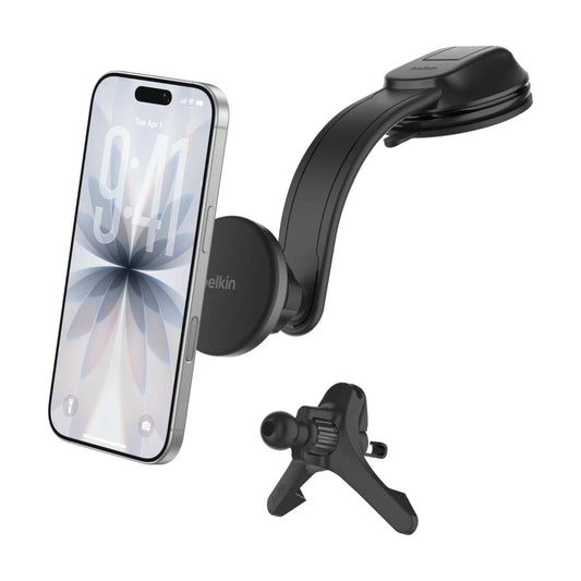 Belkin MagSafe Car Charger 15W from xStore in Qatar. Magnetic car charger with Qi2 & MagSafe support up to 15W. 