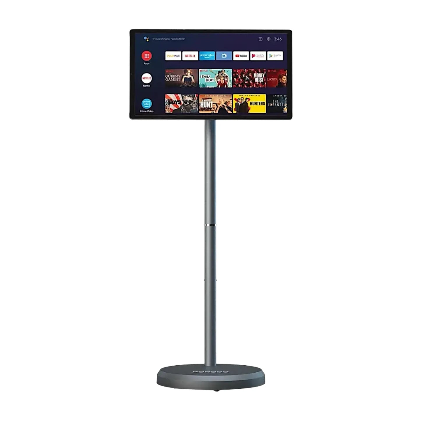 Get Porodo Surf 21.5" Portable Android Smart Monitor from xStore in Qatar, Supports touch control and remote control.