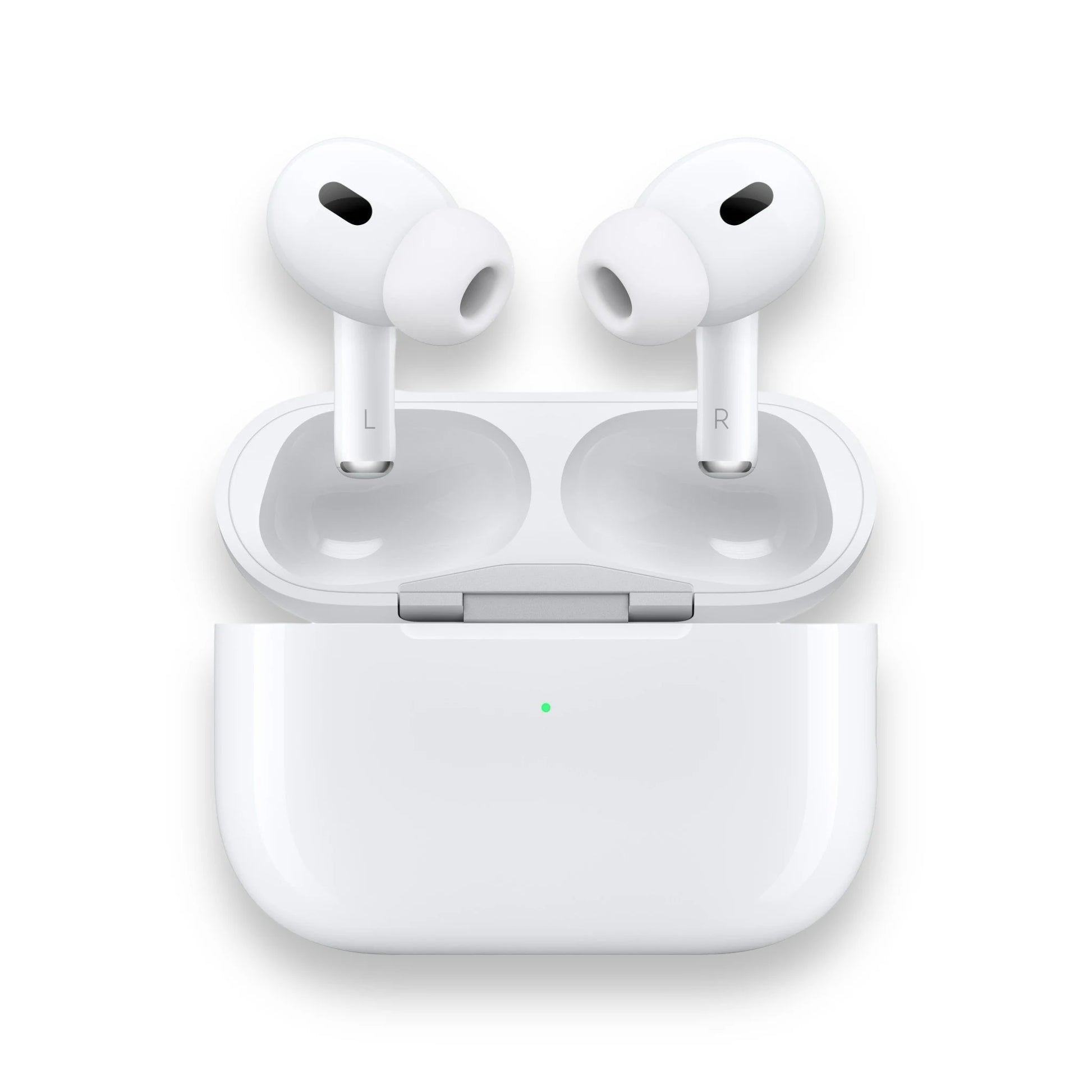 Apple AirPods Pro (2nd Gen) with MagSafe Charging Case and USB-C port, available now from xStore.qa in Qatar.