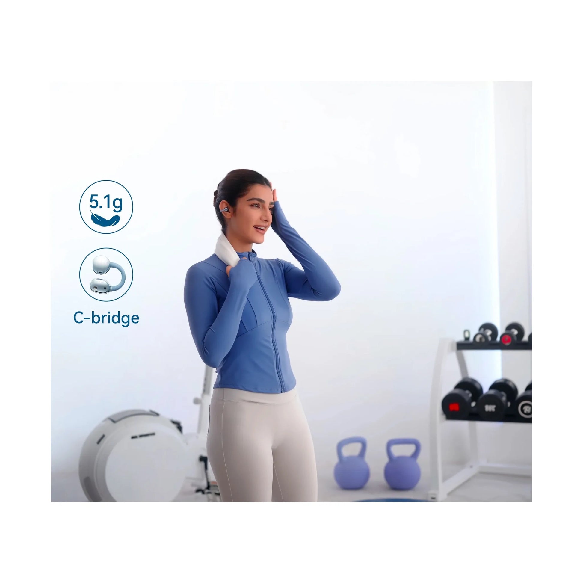 Get HUAWEI FreeClip 2 From xStore in Qatar, with a comfortable open-ear design, Advanced AI call noise cancellation.