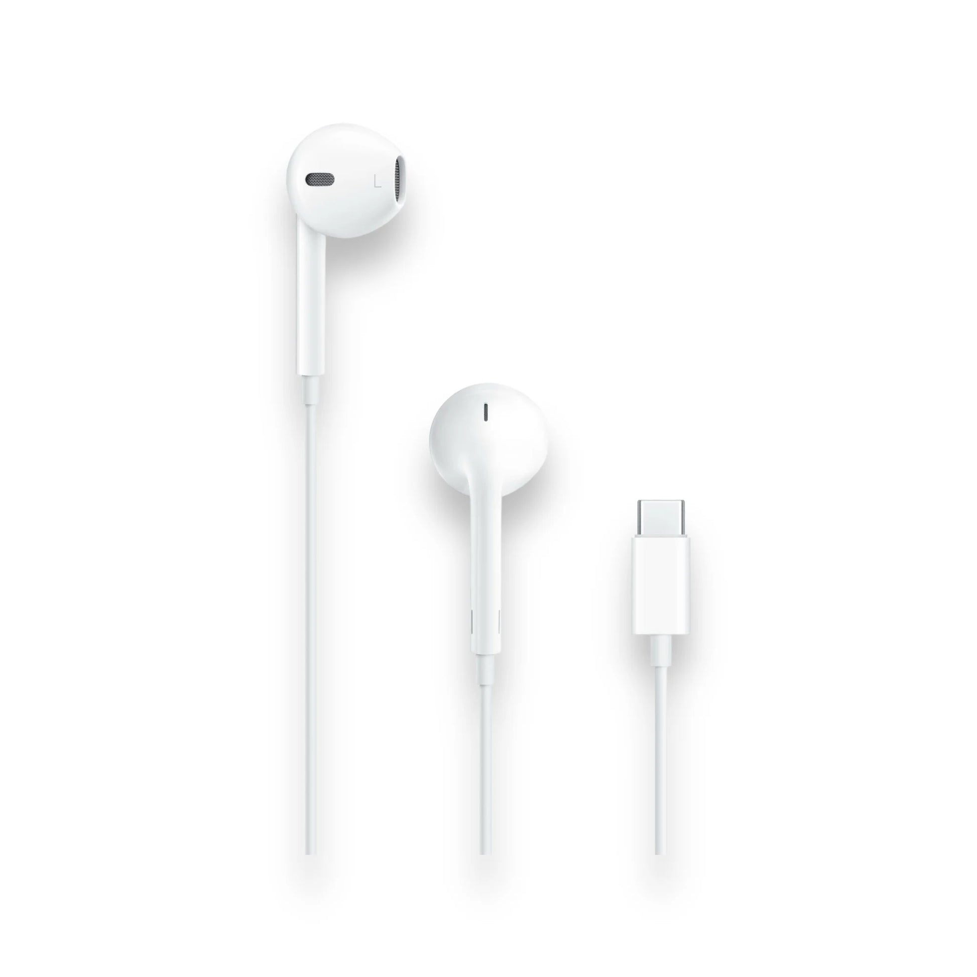 Apple EarPods USB-C Connector, wired earphones delivering clear audio, available now from xStore.qa in Qatar. 