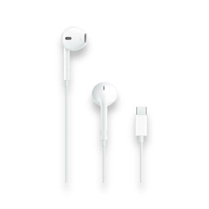 Apple EarPods USB-C Connector, wired earphones delivering clear audio, available now from xStore.qa in Qatar. 